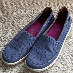 Cobb Hill Women's Blue Slip-On Shoes Size 9N